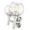 Z-Lite Sutton Vanity, 2-Light, 15.75 In.W x 7 In.L x 10.25 In.H, Brushed Nickel/Clear 7502-2V-BN - alternate 3